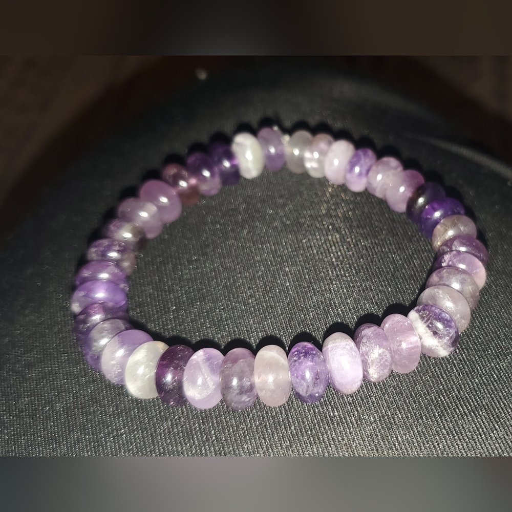Amethyst Handmade Stretch Bracelet